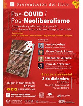 Presentación del libro: “Pos-COVID/Pos-Neoliberalismo. Propuestas y alternativas para la transformación social en tiempos de crisis”
