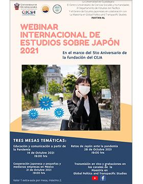 Webinar Internacional de Estudios sobre Japón 2021