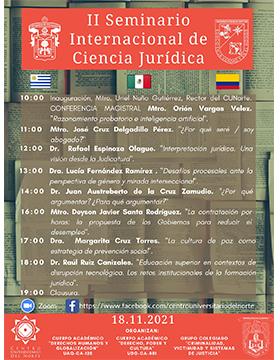 II Seminario Internacional de Ciencia Jurídica