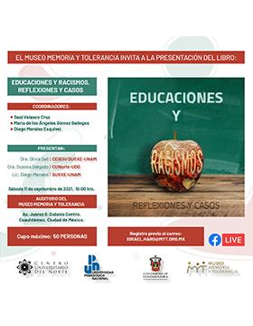 Presentación del libro: “Educaciones y Racismos. Reflexiones y casos”