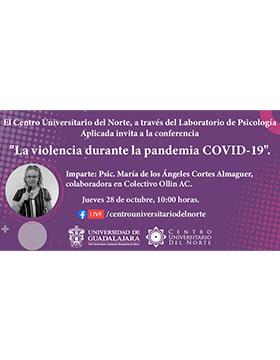 Conferencia: La violencia durante la pandemia COVID-19