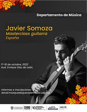 Masterclass de guitarra con Javier Somoza (España)