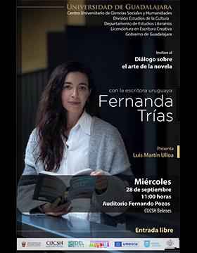 Diálogo sobre el arte de la novela con la escritora uruguaya Fernanda Trías