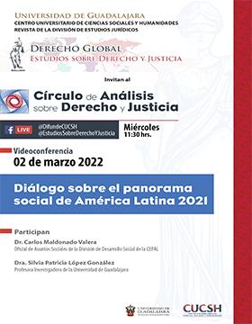 Videoconferencia: Diálogo sobre el panorama social de América Latina 2021