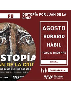 Cartel de Distopía por Juan de la Cruz