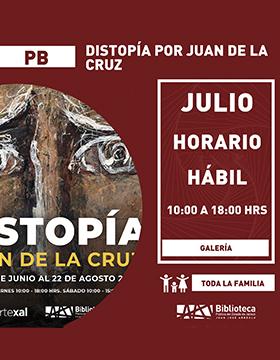 Cartel de Distopía por Juan de la Cruz