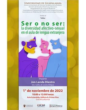 Taller: Ser o no ser: La diversidad afectivo-sexual en el aula de lengua extranjera