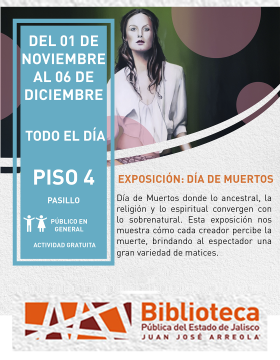 Cartel de la Exposición: Día de Muertos