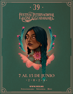Cartel del 39 Festival Internacional de Cine en Guadalajara