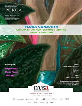 Flora conjunta. Lectura en voz alta de mitos y visiones sobre la amazonía