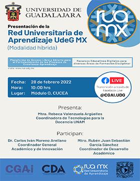 Presentación de la Red Universitaria de Aprendizaje UdeG MX