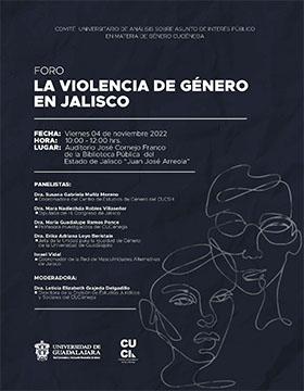 Foro La violencia de género en Jalisco