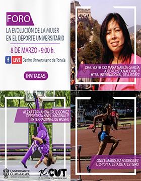 Foro: La evolución de la mujer en el deporte universitario