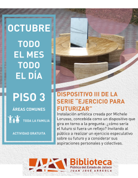 Cartel de Dispositivo III de la serie “Ejercicio para futurizar”