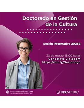 Grafico de los Posgrados en línea. Sesiones informativas 2023B