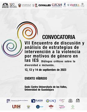 Grafico del VII Encuentro de discusión y análisis de estrategias de intervención a la violencia por motivos de género en las IES