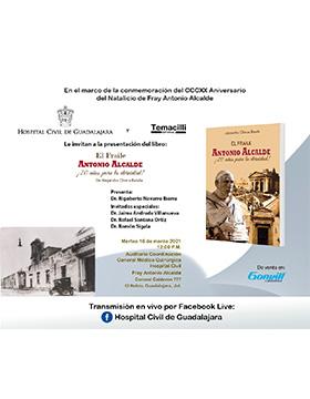 Presentación del libro: El Fraile Antonio Alcalde ¡20 años para la eternidad!