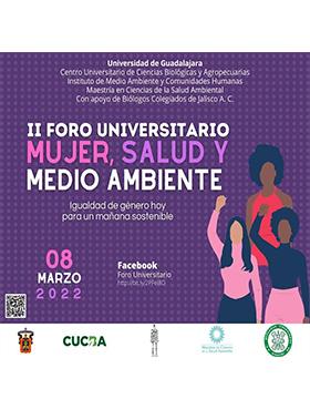 II Foro Universitario Mujer, Salud y Medio Ambiente