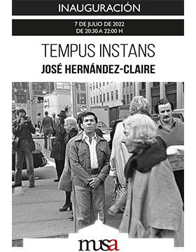 Inauguración de la exhibición: Tempus Instans. José Hernández-Claire
