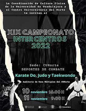 XIX Campeonato Intercentros Universitarios en su edición 2022, sede CUNorte