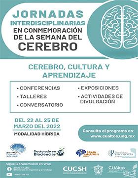 Jornadas Interdisciplinarias en conmemoración de la Semana del Cerebro “Cerebro, cultura y aprendizaje
