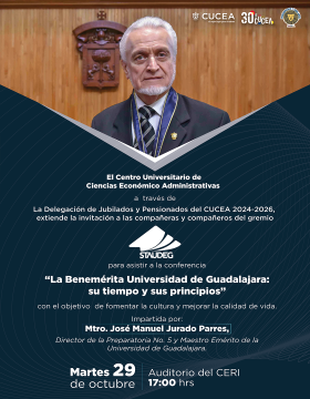 Catel de La Benemérita Universidad de Guadalajara: su tiempo y sus principios