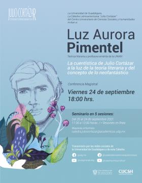 Cátedra Latinoamericana “Julio Cortázar” con Luz Aurora Pimentel, teórica literaria y profesora emérita de la UNAM