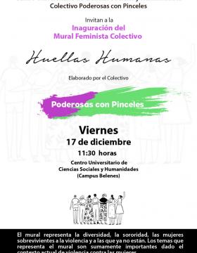 Inauguración del Mural Feminista Colectivo "Huellas Humanas"