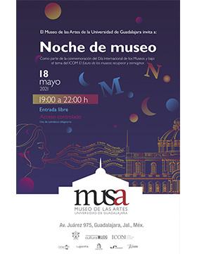 Noche de museo en el Museo de las Artes de la Universidad de Guadalajara