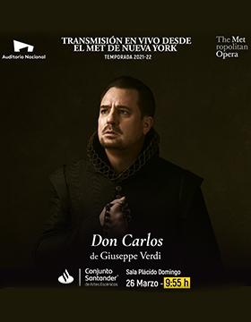 Ópera Don Carlos desde el Met de Nueva York