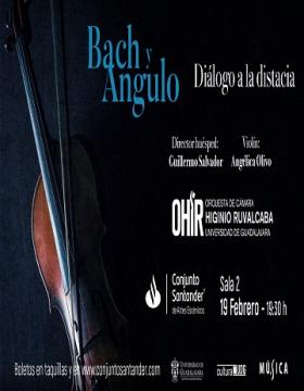 Orquesta de Cámara Higinio Ruvalcaba: Bach y Angulo, diálogo a la distancia