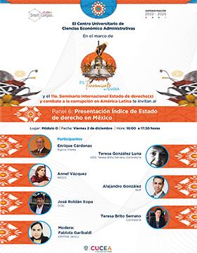 Panel 6: Presentación Índice de Estado de derecho en México