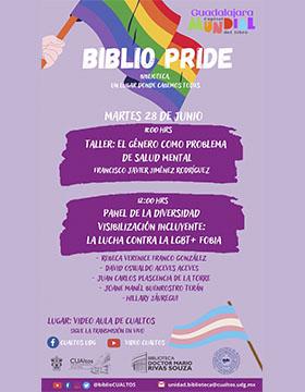 Participa en las actividades que la Biblioteca de CUAltos tiene con motivo del mes del orgullo LGBT+