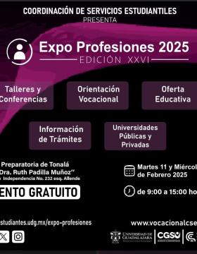 Cartel de Expo profesionales 2025