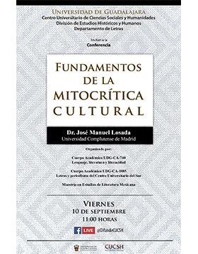 Conferencia: Fundamentos de la mitocrítica cultural