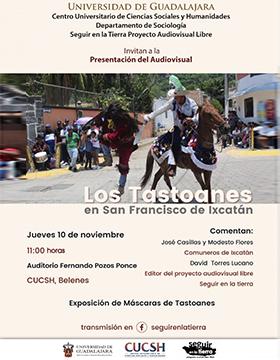 Presentación del audiovisual Los Tastoanes en San Francisco de Ixcatán