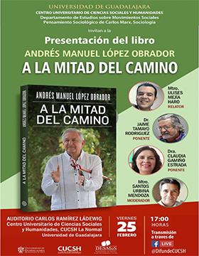 Presentación del libro: Andrés Manuel López Obrador, a la mitad del camino