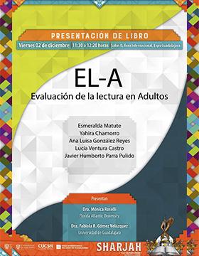 Presentación del libro EL-A. Evaluación de la lectura en Adultos