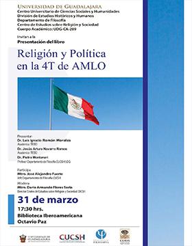 Presentación del libro: Religión y política en la 4T de AMLO