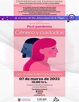 Primer conversatorio Post-pandemia: Género y cuidados