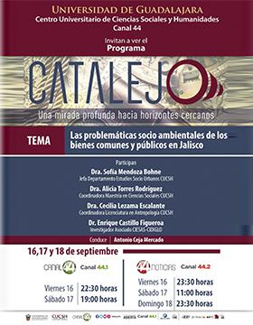 Programa Catalejo: Las problemáticas socio ambientales de los bienes comunes y públicos en Jalisco