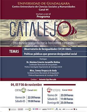 Programa Catalejo Observatorio de desigualdades CUCSH-UdeG