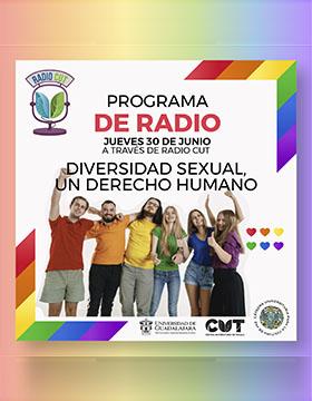 Programa de radio: Diversidad sexual, un derecho humano