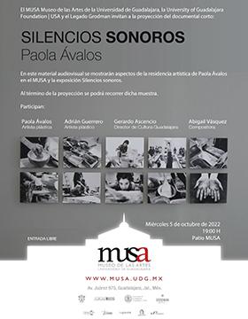 Proyección del documental corto Silencios Sonoros, de Paola Ávalos