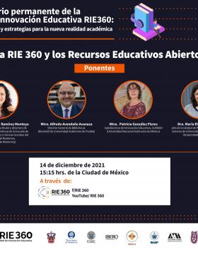 Seminario permanente de la Red de Innovación Educativa RIE 360: Perspectivas y estrategias para la nueva realidad académica