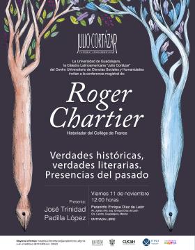 Cátedra Latinoamericana Julio Cortázar con Roger Chartier, historiador del Collège de France