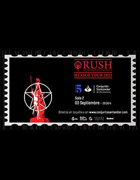 RUSH Monterrey tribute México 2022