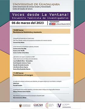 Conversatorio: "Voces desde la Ventana: Encuentro Feminista de Investigadorxs"