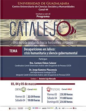 Programa Catalejo: “Desapariciones en Jalisco: Crisis humanitaria y silencio gubernamental"