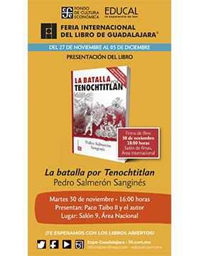 Presentación del libro: La batalla por Tenochtitlan